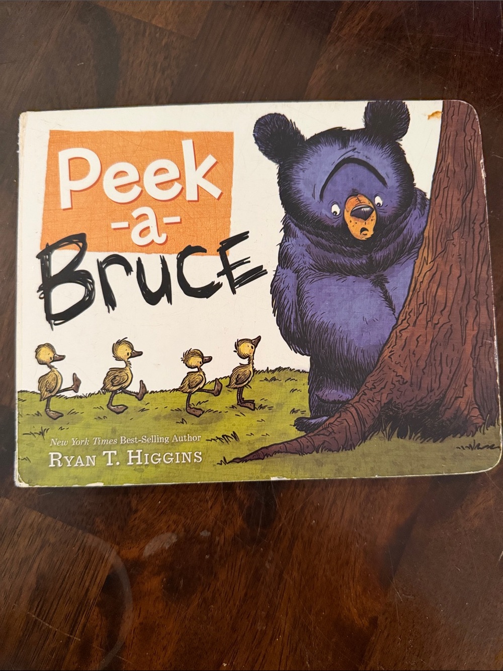 Peek-a-Bruce - By Ryan T. Higgins